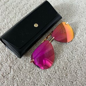 Diff sunglasses pink
